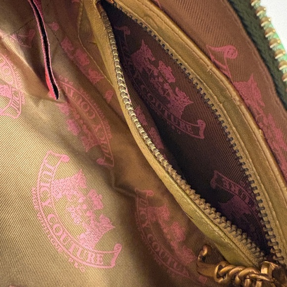 Juicy Couture Velour Pink and Green Women's Bag - Picture 8 of 11